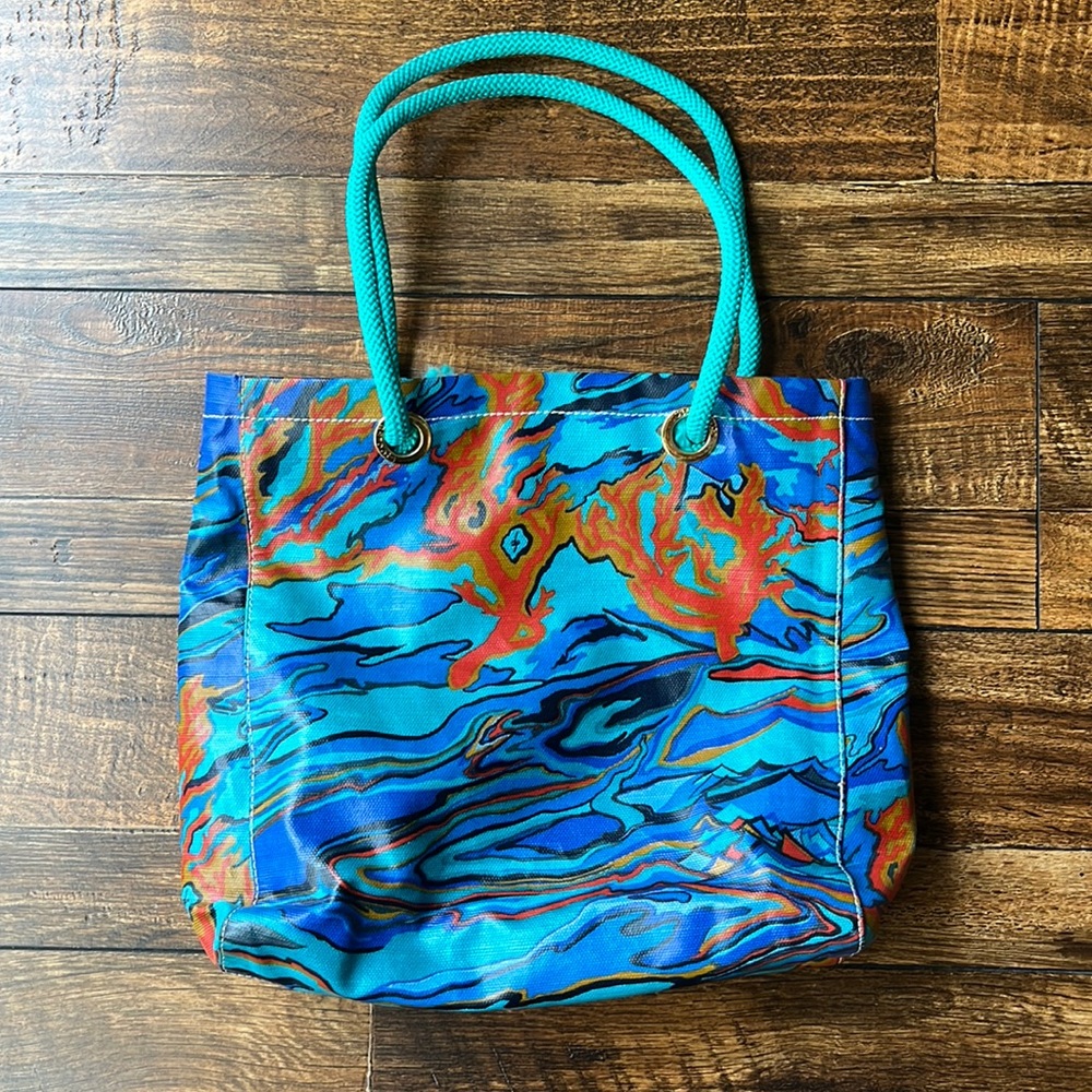 SakRoots “Born into Peace, Born into Water” handbag